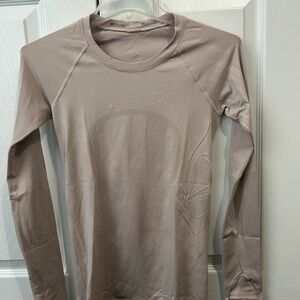 Long sleeve Top light salmon pink